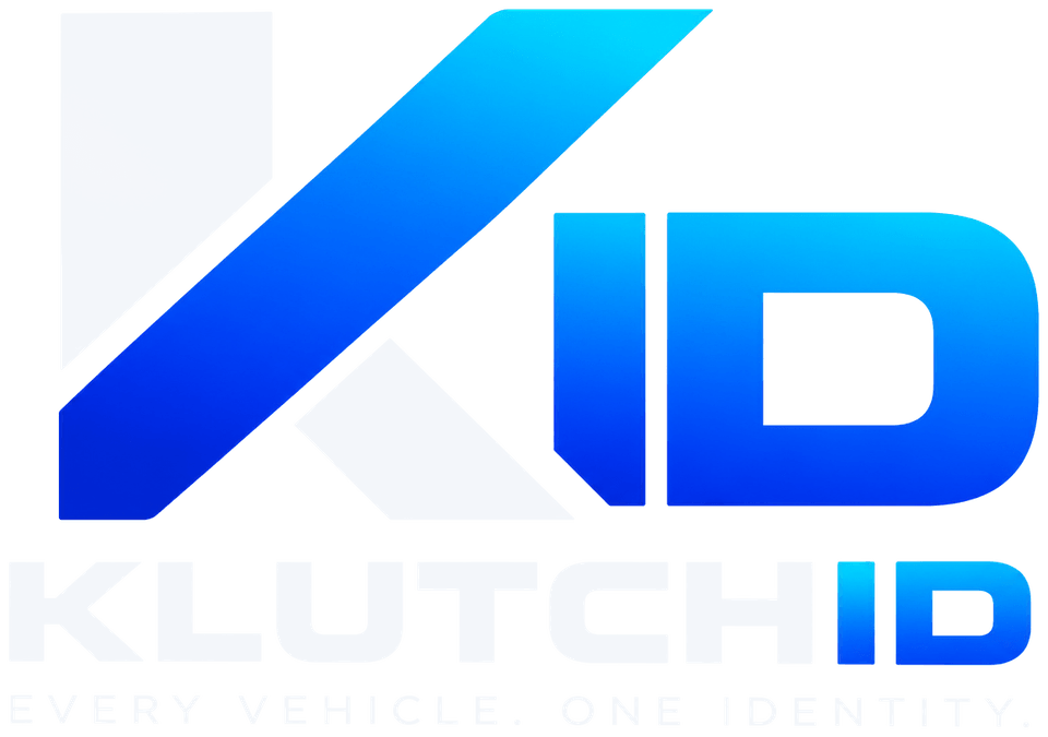 KLUTCHID — Every vehicle. One identity.